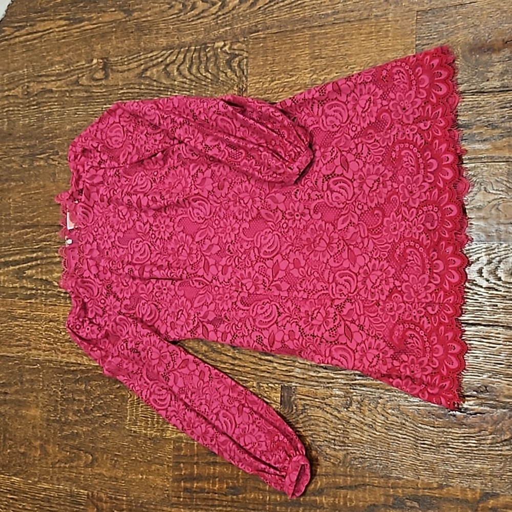 Kate Spade Pink Lace Dress Size 6